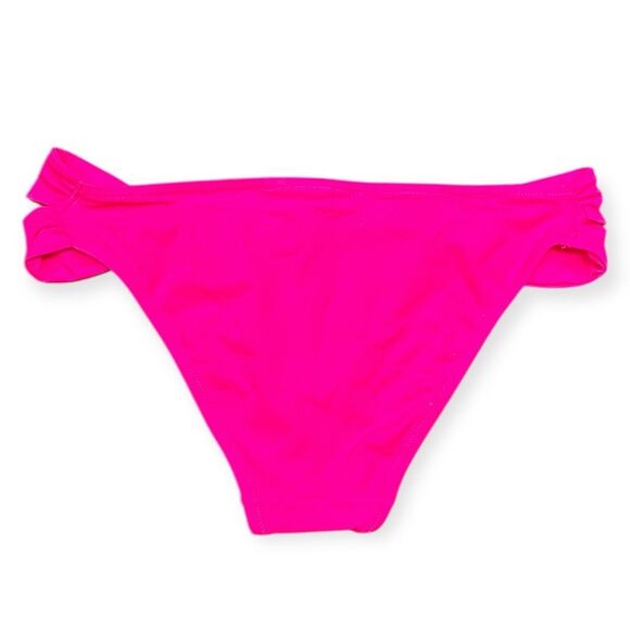VICTORIA’S SECRET Women’s Hot Pink Knockout Bikini Bottoms Size Medium - Picture 3 of 5